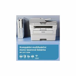 Tiskárna multifunkční Brother MFC-B7715DW A4, 34str./min., 0str./min., 1200 x 1200, automatický duplex,