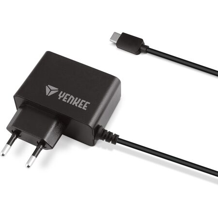 Nabíječka Yenkee YAC 2027 - neoriginální USB-C černá