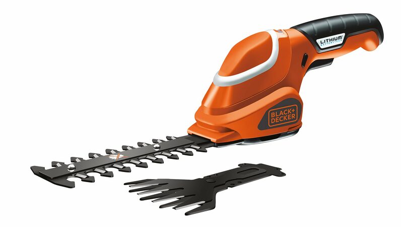 Nůžky na trávu Black&Decker GSL700 s lištou na keře