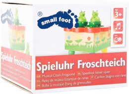 small foot Dřevěná hrací skříňka žabka