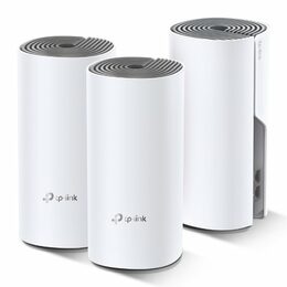 WiFi router TP-Link Deco E4(3-pack) 2x LAN/ 300Mbps 2,4GHz/ 867Mbps 5GHz