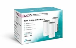 WiFi router TP-Link Deco E4(3-pack) 2x LAN/ 300Mbps 2,4GHz/ 867Mbps 5GHz