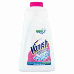 Vanish Oxi Action Crystal White tekutý odstraňovač skvrn na bílé prádlo 1 l