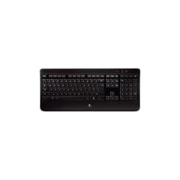 Klávesnice Logitech Wireless Illuminated K800 US - černá