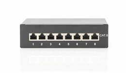 Patch panel 8 port Cat. 6 STP desktop