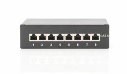 Patch panel 8 port Cat. 6 STP desktop