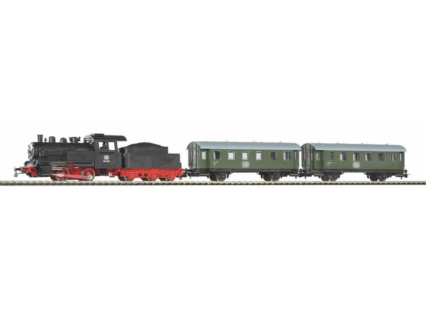 Piko Startovací sada Osobní vlak s parní lokomotivou BR 98 s tendrem DB III - 57112