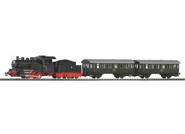 Piko Startovací sada Osobní vlak s parní lokomotivou Oi2 s tendrem PKP III - 97933