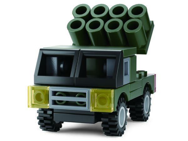 Sluban Builder M38-B05396B 4 Army 1ks Raketomet