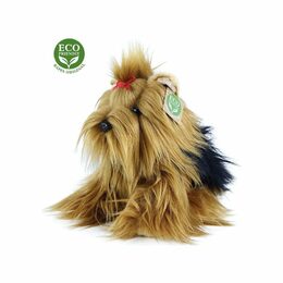 Rappa Plyšový pes Jorkšírský teriér sedící 23 cm ECO-FRIENDLY