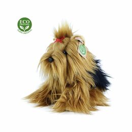Rappa Plyšový pes Jorkšírský teriér sedící 23 cm ECO-FRIENDLY