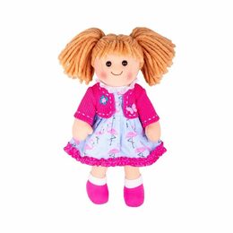 Bigjigs Toys Látková panenka Maggie 34cm