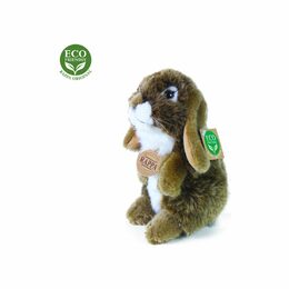 Plyšový králík hnědý stojící 18 cm ECO-FRIENDLY