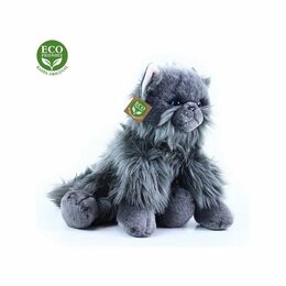 Rappa Plyšová kočka britská sedící 30 cm ECO-FRIENDLY