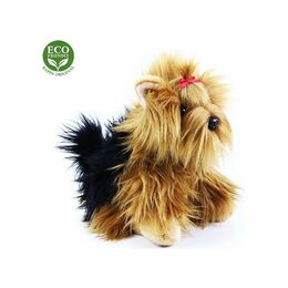 Rappa Plyšový pes jorkšír sedící 30 cm ECO-FRIENDLY