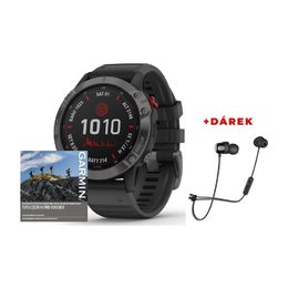 Fenix6 PRO Solar Gray/Black M/M GARMIN