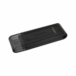 Flash USB Kingston DataTraveler 70 128GB, USB-C - černý