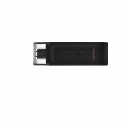 Flash USB Kingston DataTraveler 70 128GB, USB-C - černý