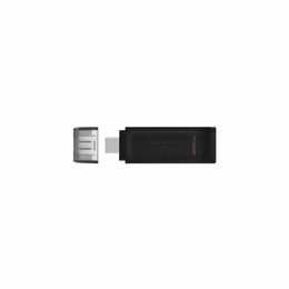 Flash USB Kingston DataTraveler 70 128GB, USB-C - černý