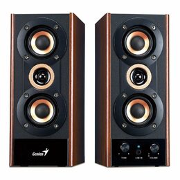 Reproduktory Genius SP-HF 800A, 2.0, Verze II. - černé/dřevo