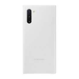 Pouzdro Samsung kožené pro Galaxy Note10 White EF-VN970LWEGWW