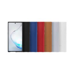Pouzdro Samsung kožené pro Galaxy Note10 White EF-VN970LWEGWW