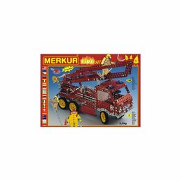 Stavebnice MERKUR FIRE Set 20 modelů 708ks 2 vrstvy v krabici 36x27x5,5cm