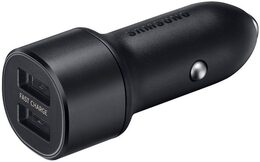 Adaptér do auta Samsung EP-L1100N, 2x USB, 2A, s funkcí rychlonabíjení - černý
