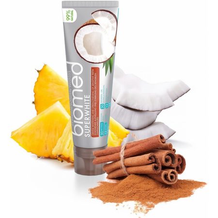 Biomed superwhite zubní pasta s přírodním kokosovým olejem 100 g