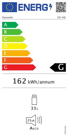 Guzzanti GZ 44L jednodvéřová lednice