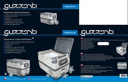 Přenosná kompresorová chladnička a mraznička Guzzanti GZ 45, 5 LET ZÁRUKA