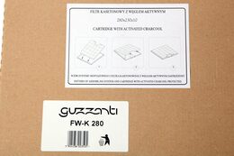 Uhlíkový filtr Guzzanti kazetový 280x230 RW