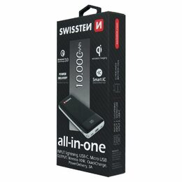 Swissten ALL-IN-ONE POWER BANK 10000 mAh