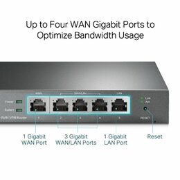 Router TP-Link TL-R605 SafeStream VPN 1x GWan + 3x GWan/Lan + 1x GLan