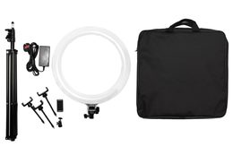 RIO PROFESSIONAL MAKEUP & VLOGGING 18-INCH DIMMABLE LED RING LIGHT