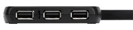Targus ACH114EU 4 Port USB 2.0 Hub Black