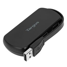 Targus ACH114EU 4 Port USB 2.0 Hub Black