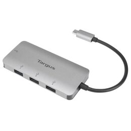 Targus ACH226EU USB-C 4 PORT HUB AL CASE Windows® and MacOS® compatible