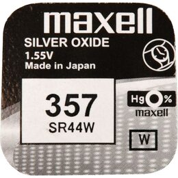 357/SR44W/V357 1BP Ag MAXELL