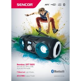 SENCOR SPT 5800 RADIO S CD/MP3/USB/BT