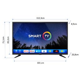 SLE 50US600TCSB UHD SMART TV SENCOR