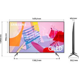 QE75Q64T QLED ULTRA HD LCD TV SAMSUNG