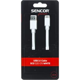 SCO 520-015 WH USB 3.1 A/M-C      SENCOR