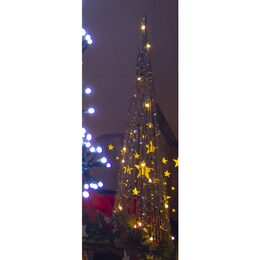 RXL 330 kužel třpyt. 10LED 40cm RETLUX