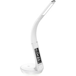 RTL 203 stm.LED lamp.bílá Qi 6W RETLUX