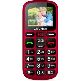 Mobilní telefon senior CPA HALO 16 červený