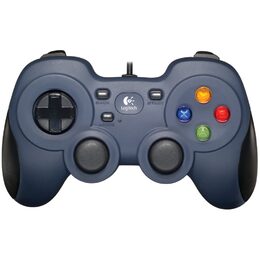 Gamepad Logitech F310 pro PC - modrý