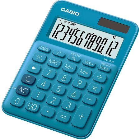 Kalkulačka Casio MS 20 UC BU - modrá