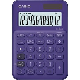 Kalkulačka Casio MS 20 UC PL - fialová