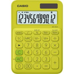 Kalkulačka Casio MS 20 UC YG - žlutá